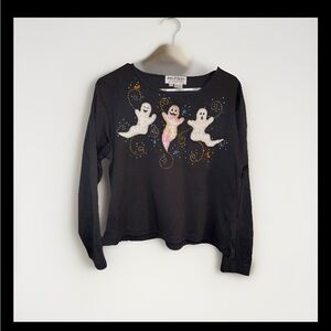 JACK B QUICK women’s Black Long Sleeve Fall/Halloween Top